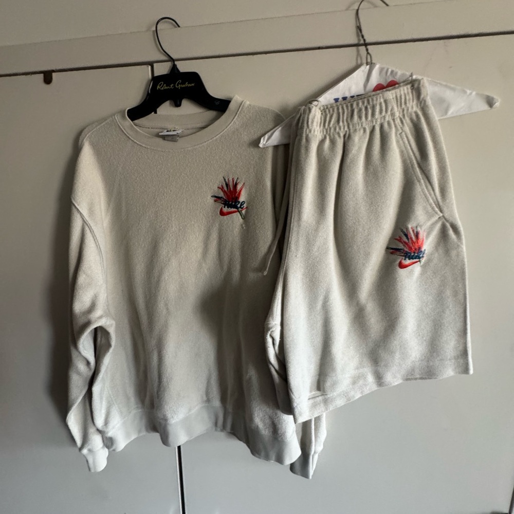 Nike Terry Sweatsuit short set